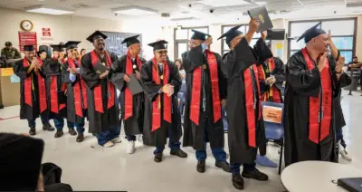 ‘New opportunity in life’ – graduates complete SDSU program for incarcerated students